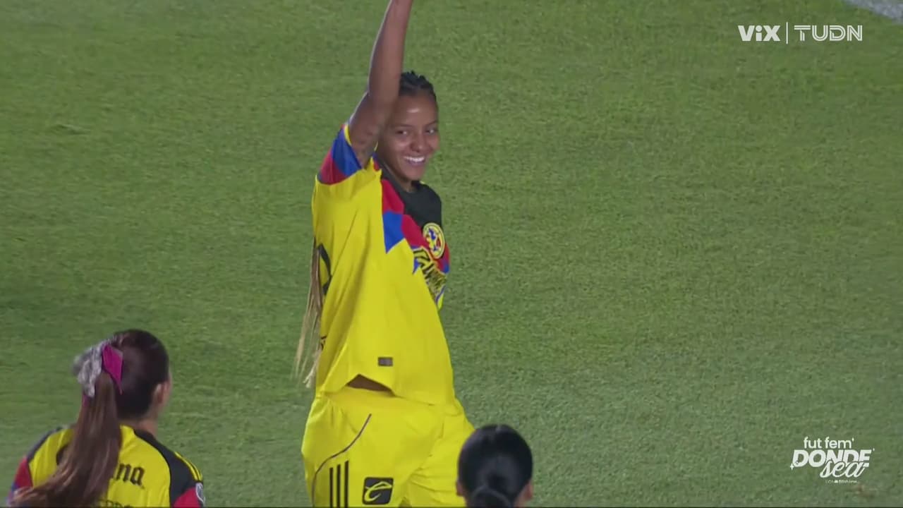 ¡Gol del América! Geyse Ferreira no falla desde los once pasos