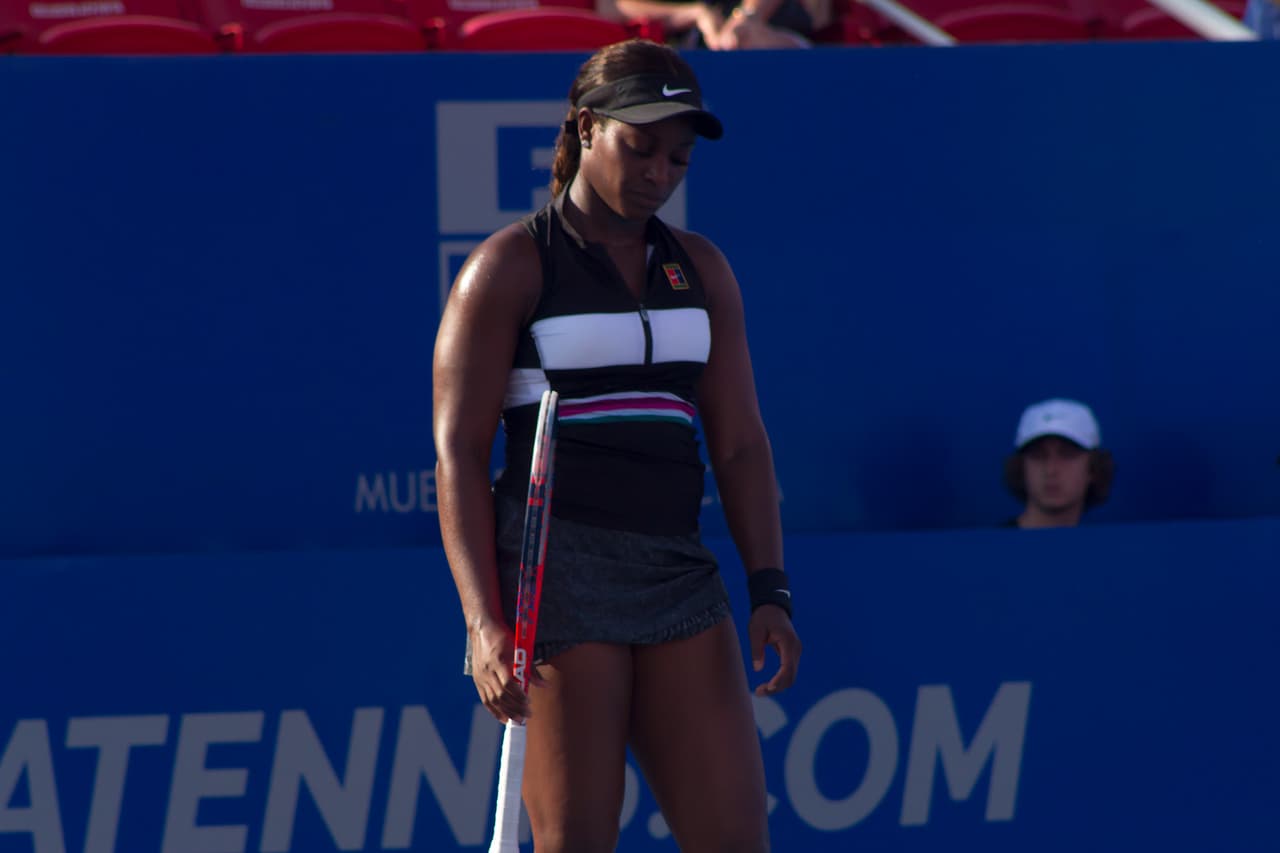 La tarde del miércoles para Stephens es una de las más grises en muchos meses. Tenis inconsistente e irregular colaboraron para que la número 4 del mundo saliera temprano del torneo.