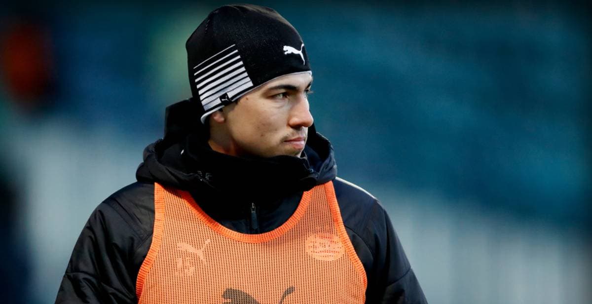 Erick Gutiérrez se lesionó en un entrenamiento con el PSV