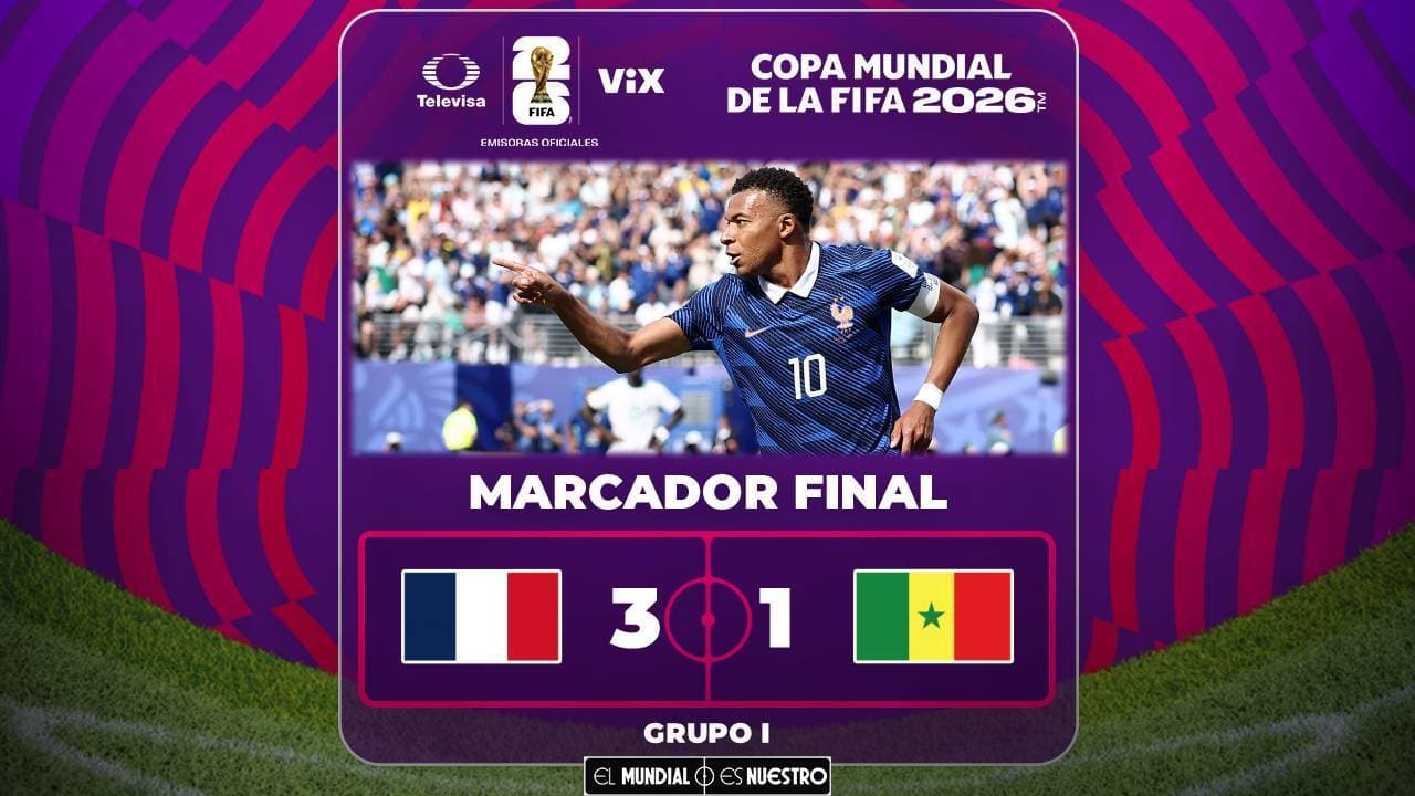 Resumen | Francia se presenta con triunfo y goles de Mbappé en el Mundial