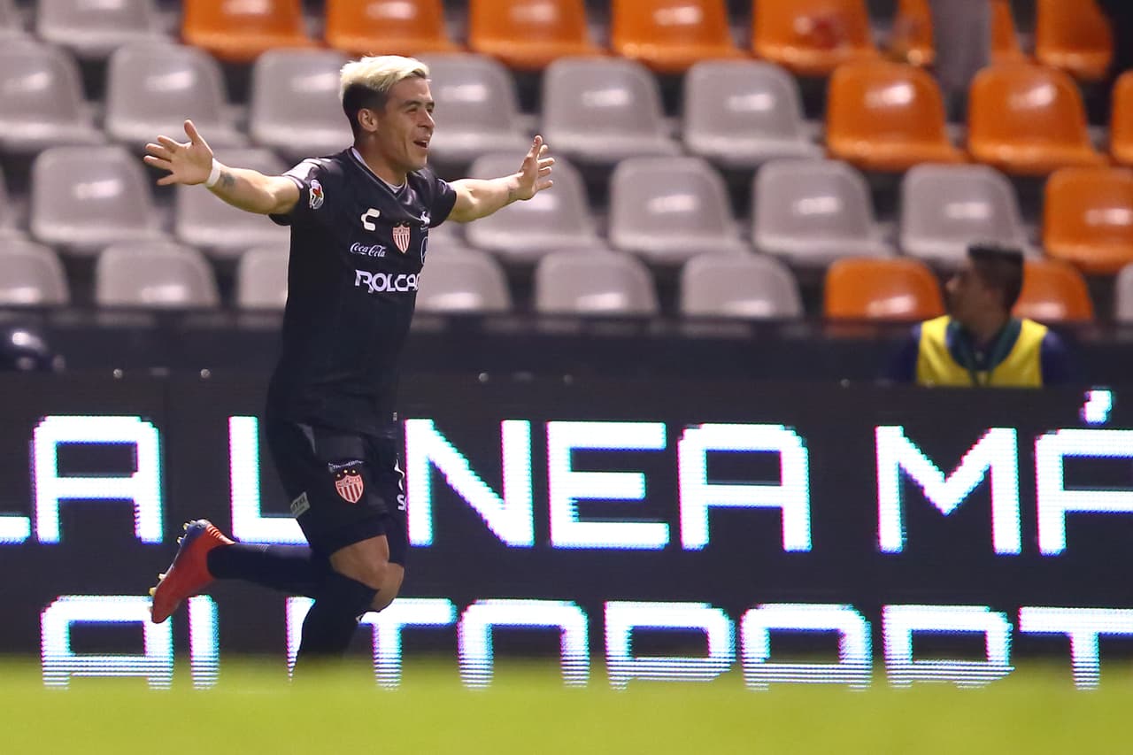 Fue al minuto 49 cuando Brian Fernández repitió en la noche de Puebla para el 3-1 a favor del Necaxa.