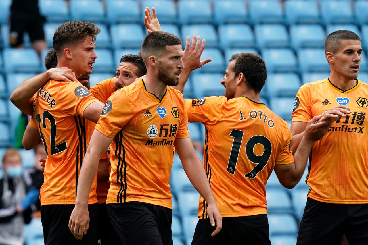 Los Wolves se mantienen en la batalla por puestos de la UEFA | Vencieron al Aston Vila por la mínima diferencia y legaron a 52 unidades en la fecha 32 de la Premier League.