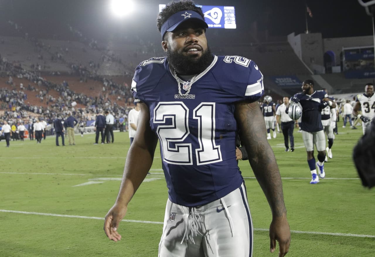 Juez frenó suspensión de Ezekiel Elliott