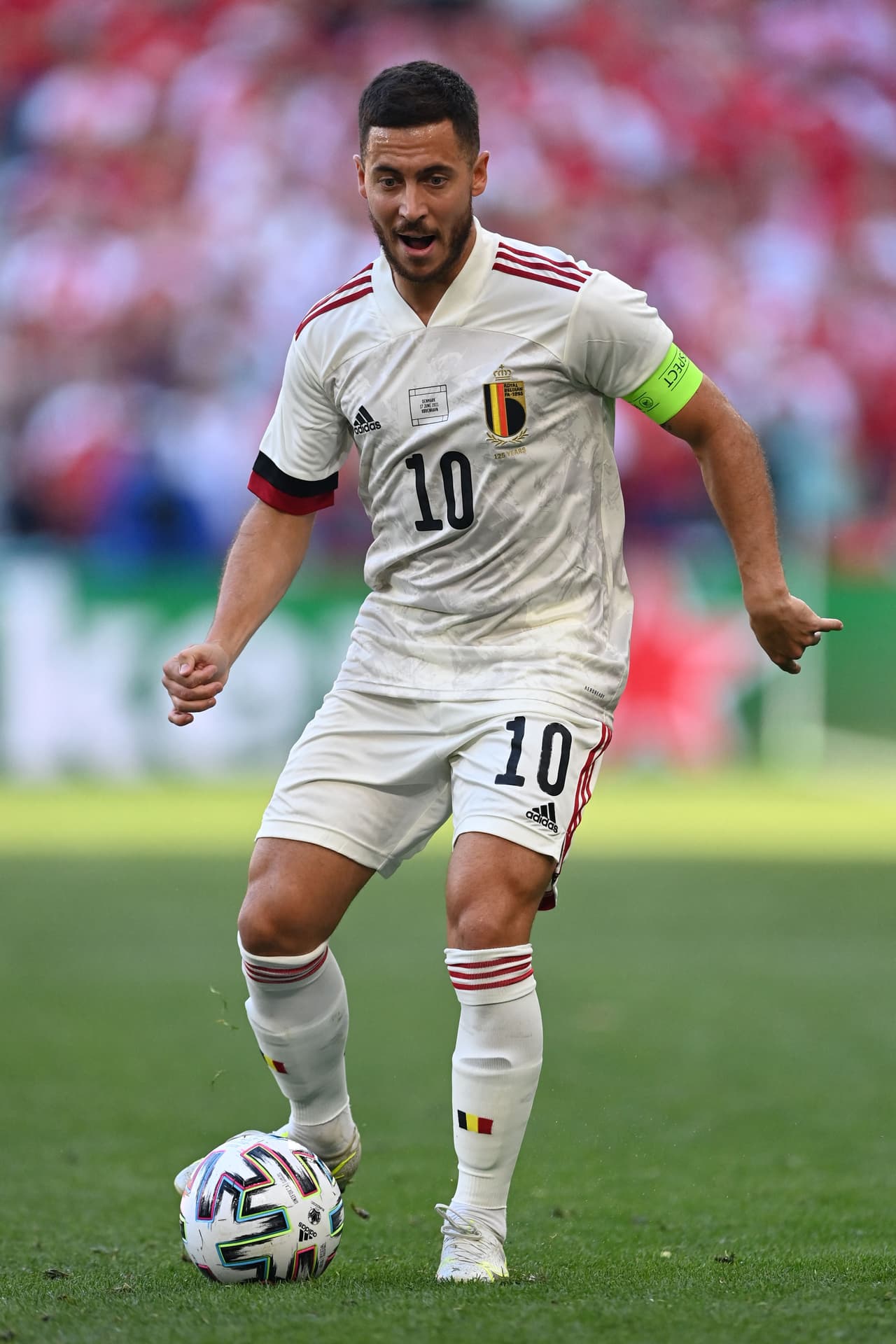 Eden Hazard ha tenido minutos ante Rusia y Dinamarca.