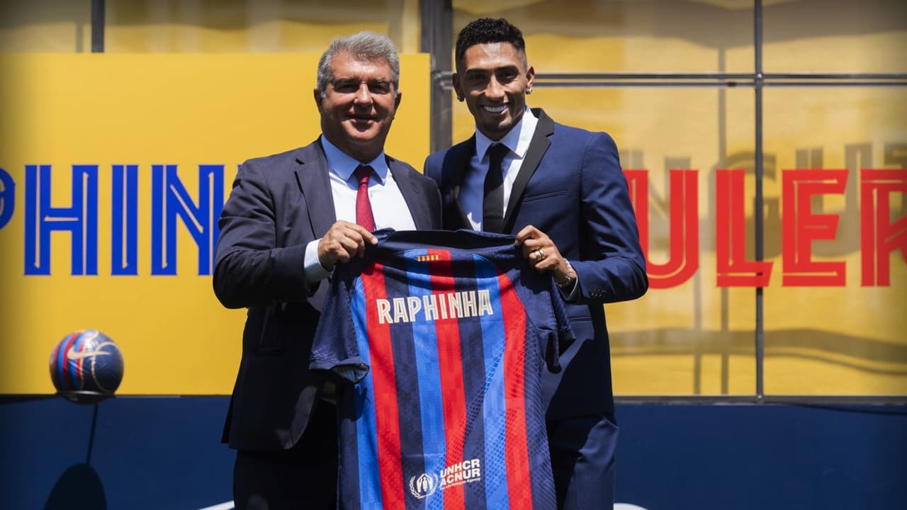 ¿Vuelve el 'jogo bonito'? Barcelona presenta a Raphinha