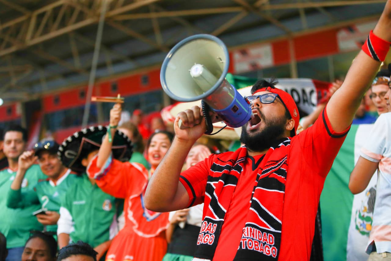 El Hasely Crawford vivió un gran ambiente durante todo el partido.