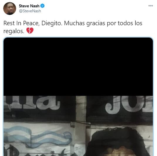 Los íconos del deporte se despidieron de Diego Armando Maradona en redes sociales.