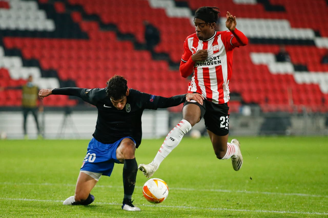 PSV 1-2 Granada | Mario Götze (45+1’) hizo el primero del juego; Jorge Molina (57’) y Machís (66’) dieron la vuelta al partido. En la siguiente jornada, PSV se enfrentará al Omonia y Granada al PAOK.