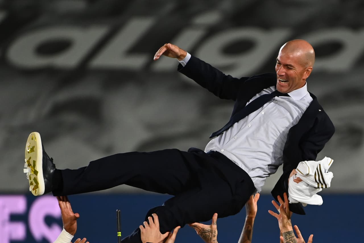 Zidane, el mejor de Europa y por delante de Klopp y Pep