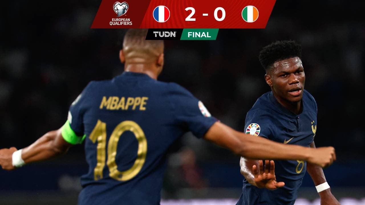 Francia vence a Irlanda y mantiene paso perfecto rumbo a Euro 2024