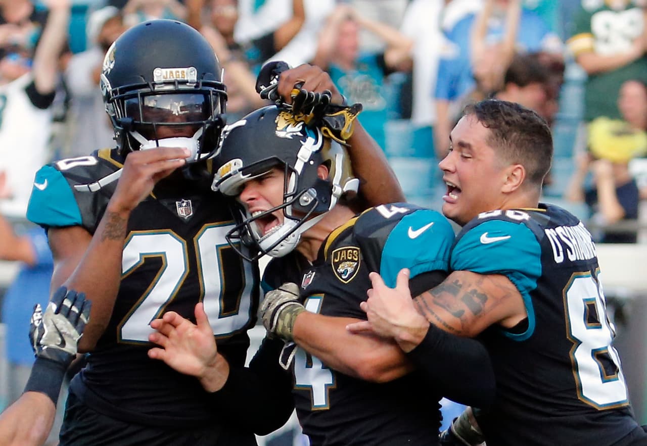 Jaguars derrotan a Chargers en tiempo extra y suman tres triunfos seguidos
