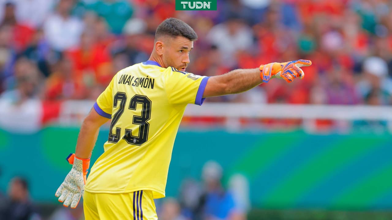 Unai Simón apunta a legendario récord en Mundiales