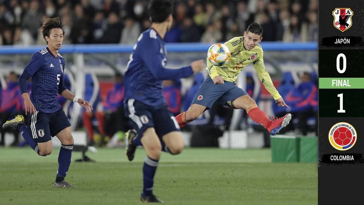 ¡Lecciones de cumbia a domicilio! Colombia venció a Japón en Yokohama