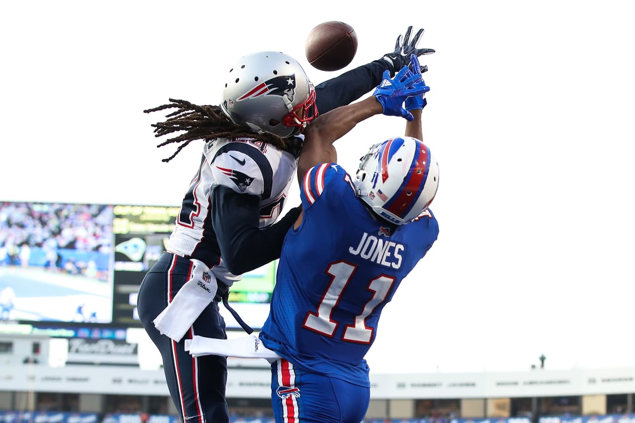 Semana 13: La defensa se lució, solo permitió 3 puntos y los Pats aumentaron su hegemonía sobre Buffalo.