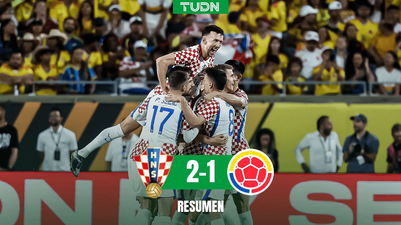 Resumen | Croacia derrota a Colombia en partido de preparación
