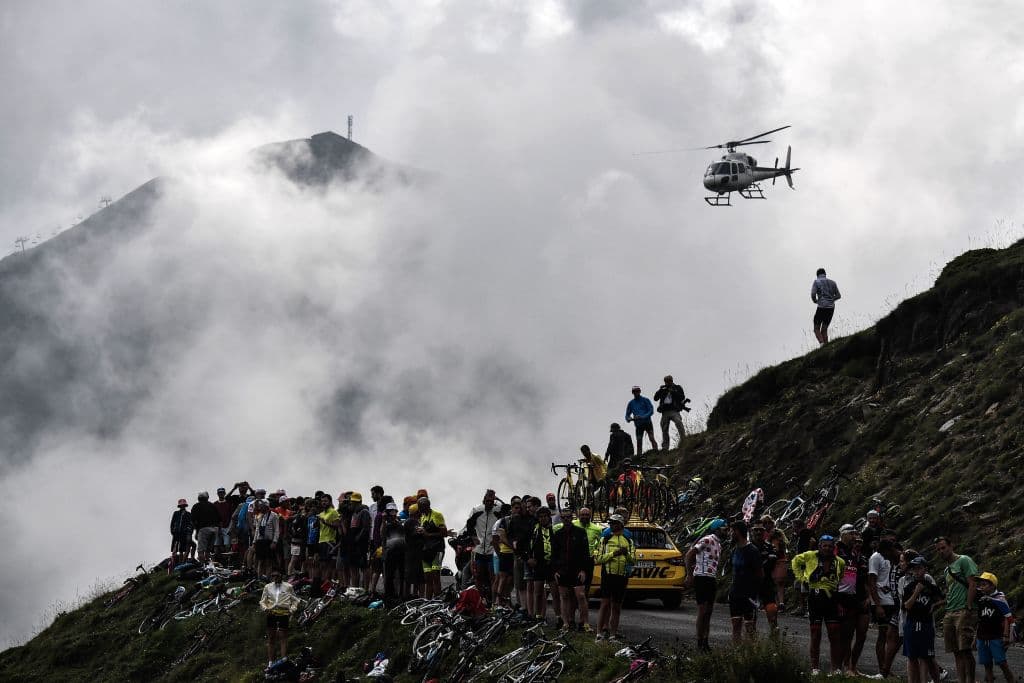 En su punto más alto, esta etapa entre Bagnères - Saint Lary Soulan fue en el Montée de Peyragudes, con una altitud de 1,645 metros sobre el nivel del mar.