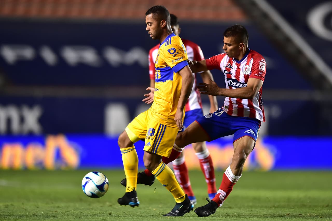 Atlético San Luis y Tigres nos regalan un empate lleno de emociones con un marcador de 2-2. Los potosinos quedan en séptimo lugar y los felinos en el octavo.