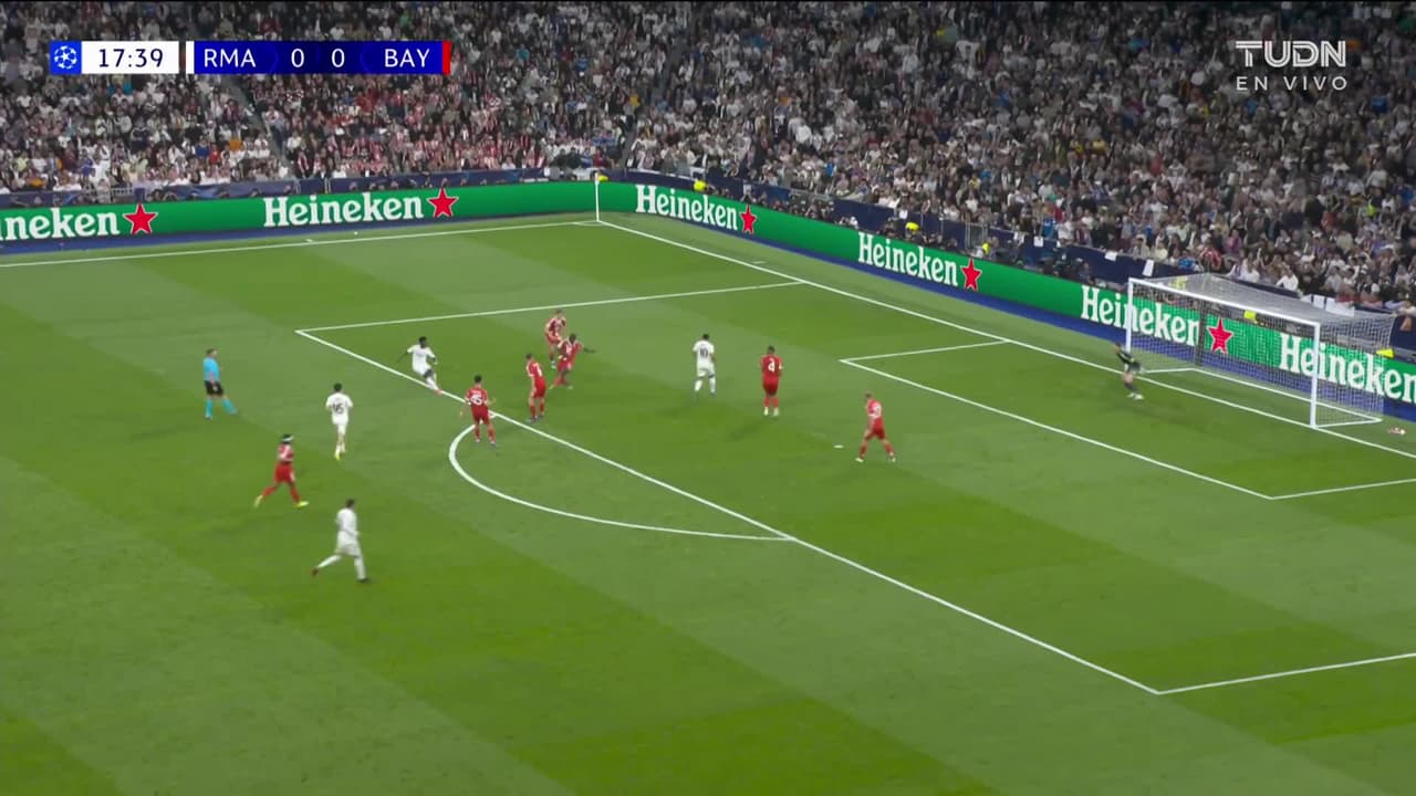 ¡Van dos! 18 minutos y Neuer ya se está vistiendo de héroe vs el Real Madrid
