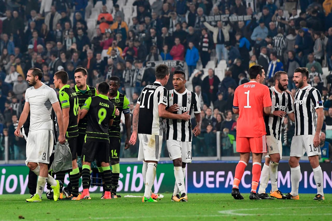 Juventus remontó y se impuso 2-1 contra Sporting de Lisboa y se puso de segundo en el grupo D, con una victoria que lo pone a respirar tranquilo.