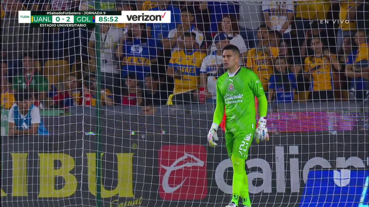¡GOOOL! Nicolás Ibáñez anota para Tigres.