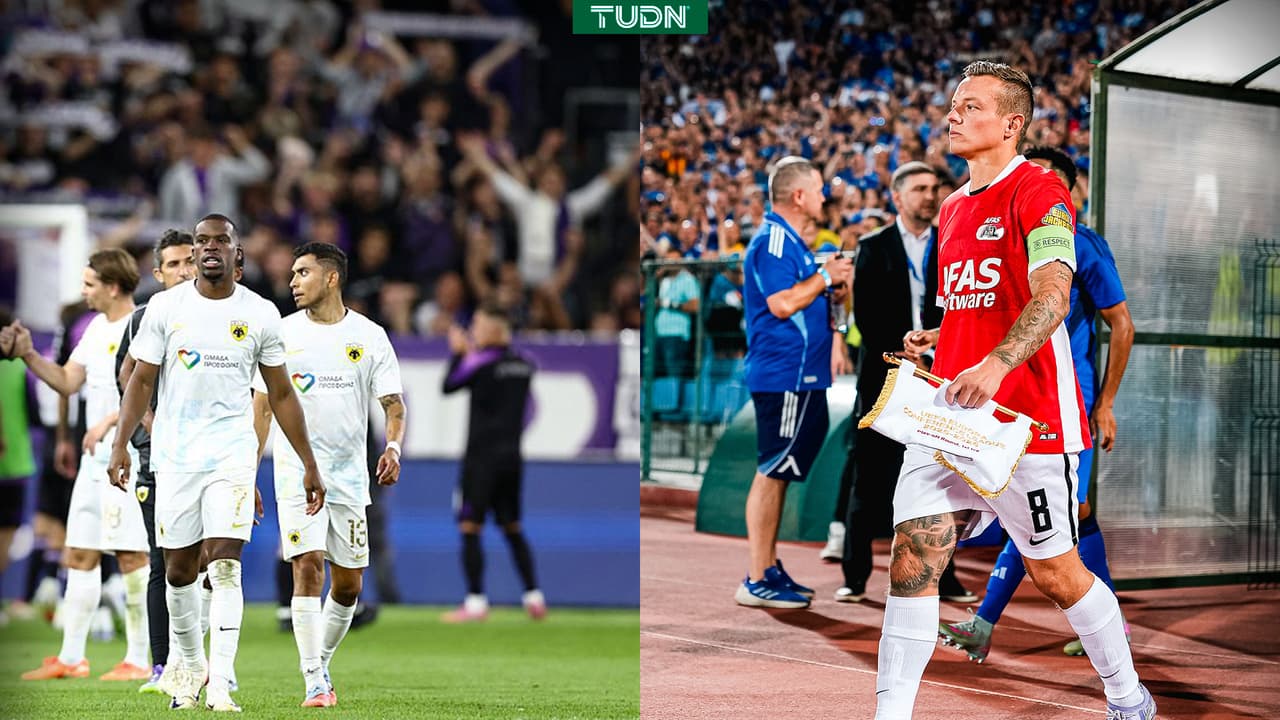 Orbelín Pineda se luce ante el ‘Chino’ Huerta en la Conference League