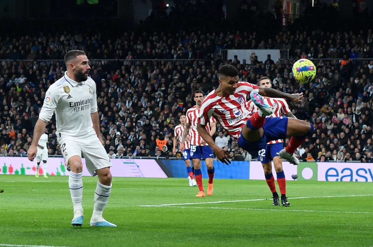 El derbi de Madrid vivió minutos de alarido en la recta final del encuentro que terminó en empate.