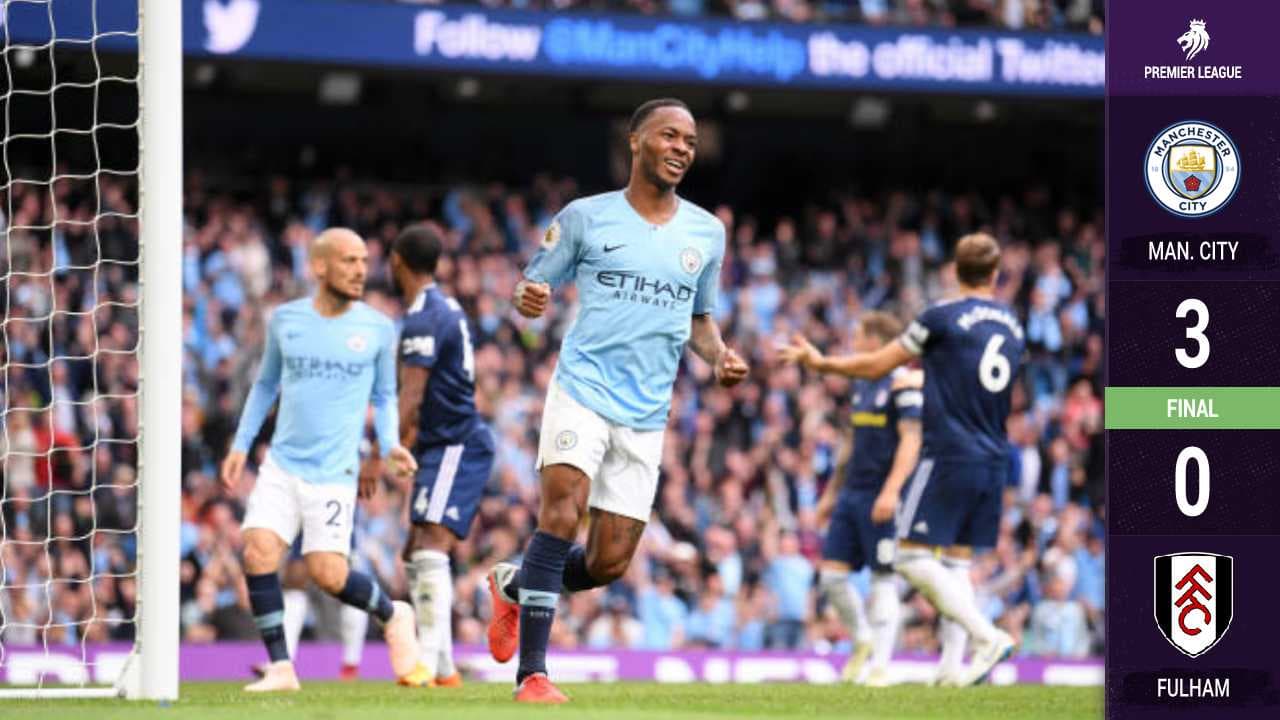Manchester City golea al Fulham y llega a la Champions con el ánimo por las nubes