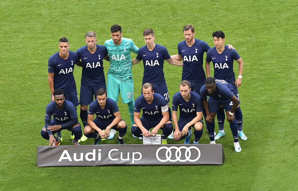 Este fue el once del Tottenham para encarar la Copa Audi.