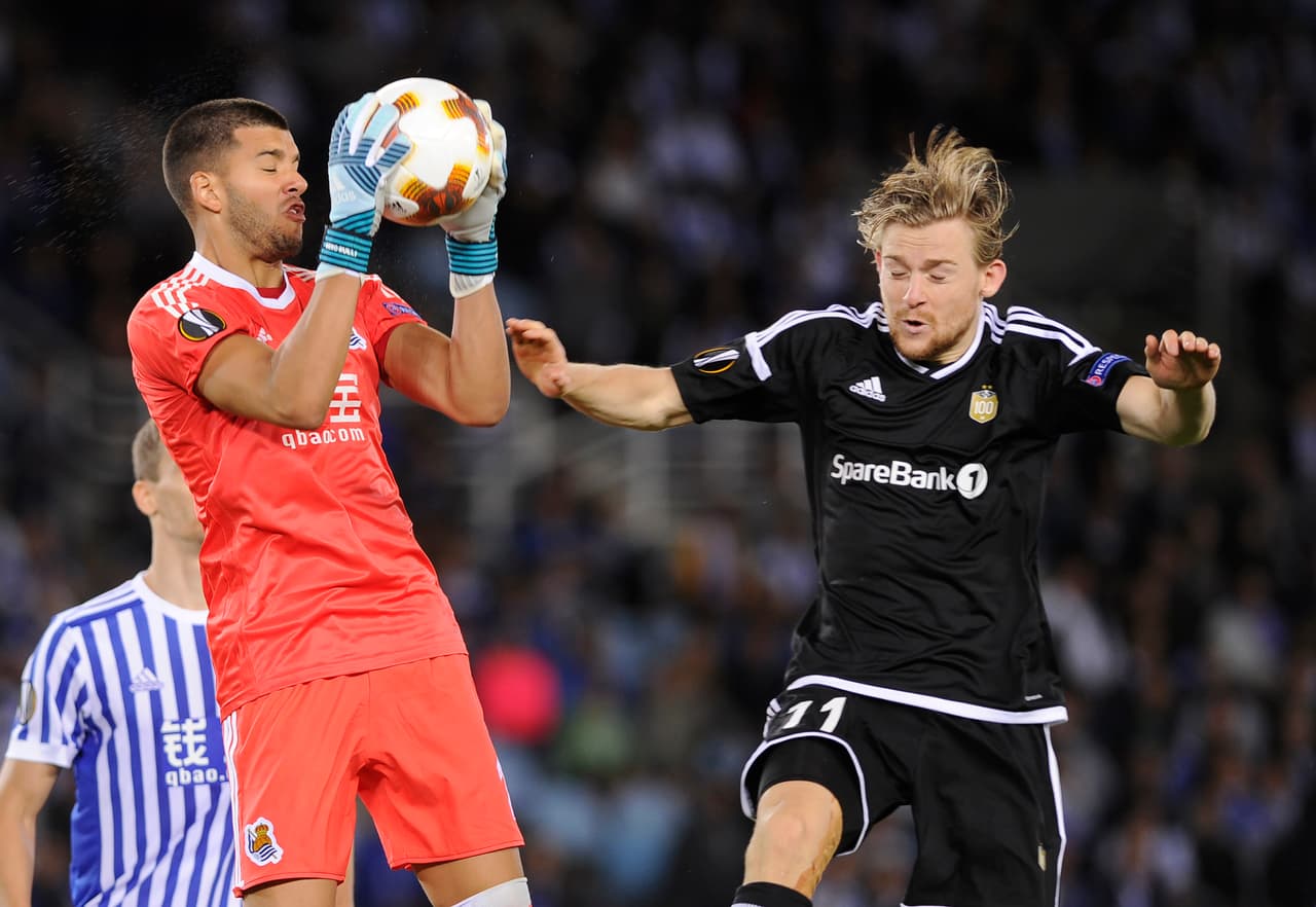 Cuando se le necesitó, el arquero Gerónimo Rulli apareció para evitar el descuento visitante.