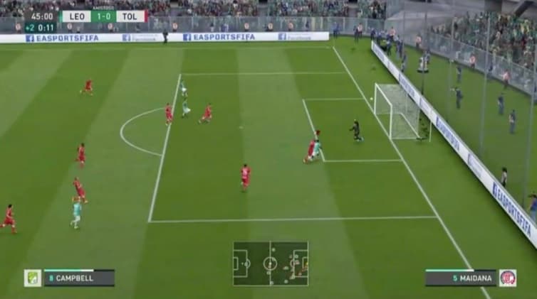 Con un control total desde el inicio del partido, Nicolás Sosa logra vencer al Toluca de Felipe Pardo y se enfrentarán a la Águilas del América en la final de la eLiga MX.