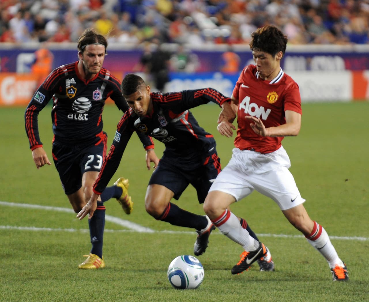 2011 - Park Ji-Sung (Manchester United) - All-Star 0-4 Manchester United
