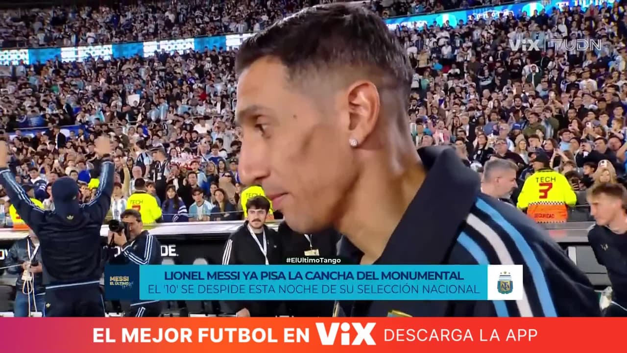 ¡Nadie se quiere perder el último baile de Messi, Di Maria y Guido Rodríguez están presentes en el estadio!