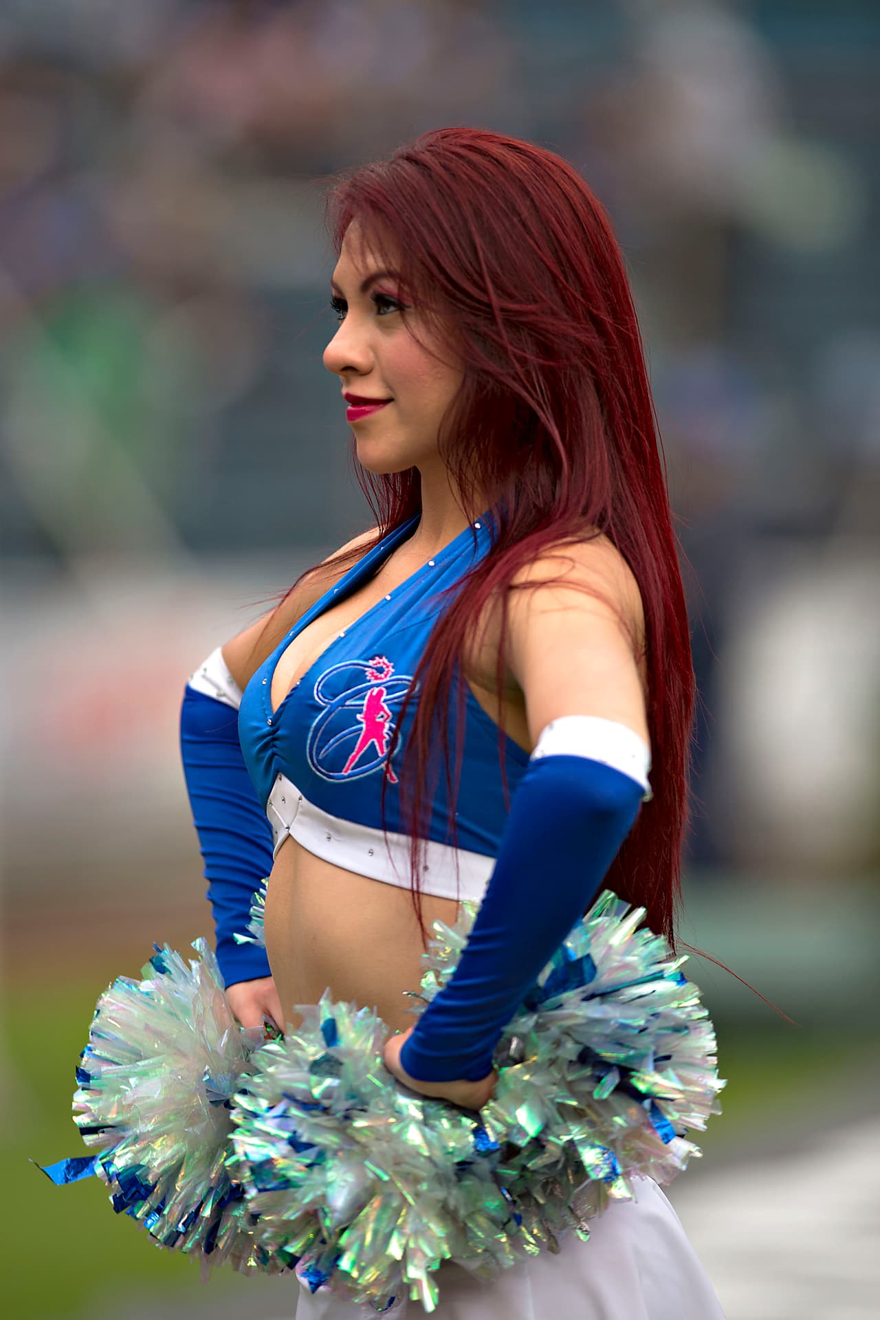 La belleza de las porristas en la fecha 2