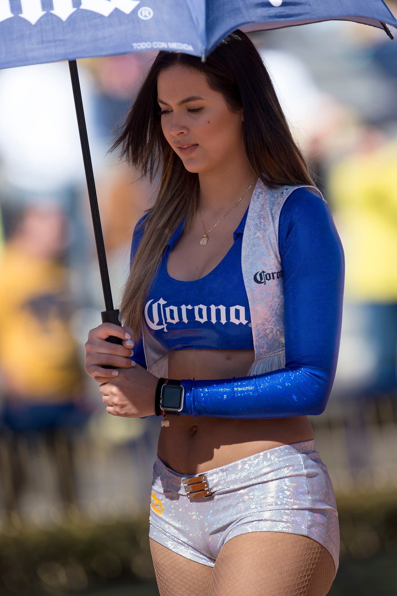 La belleza de las porristas en la fecha 2