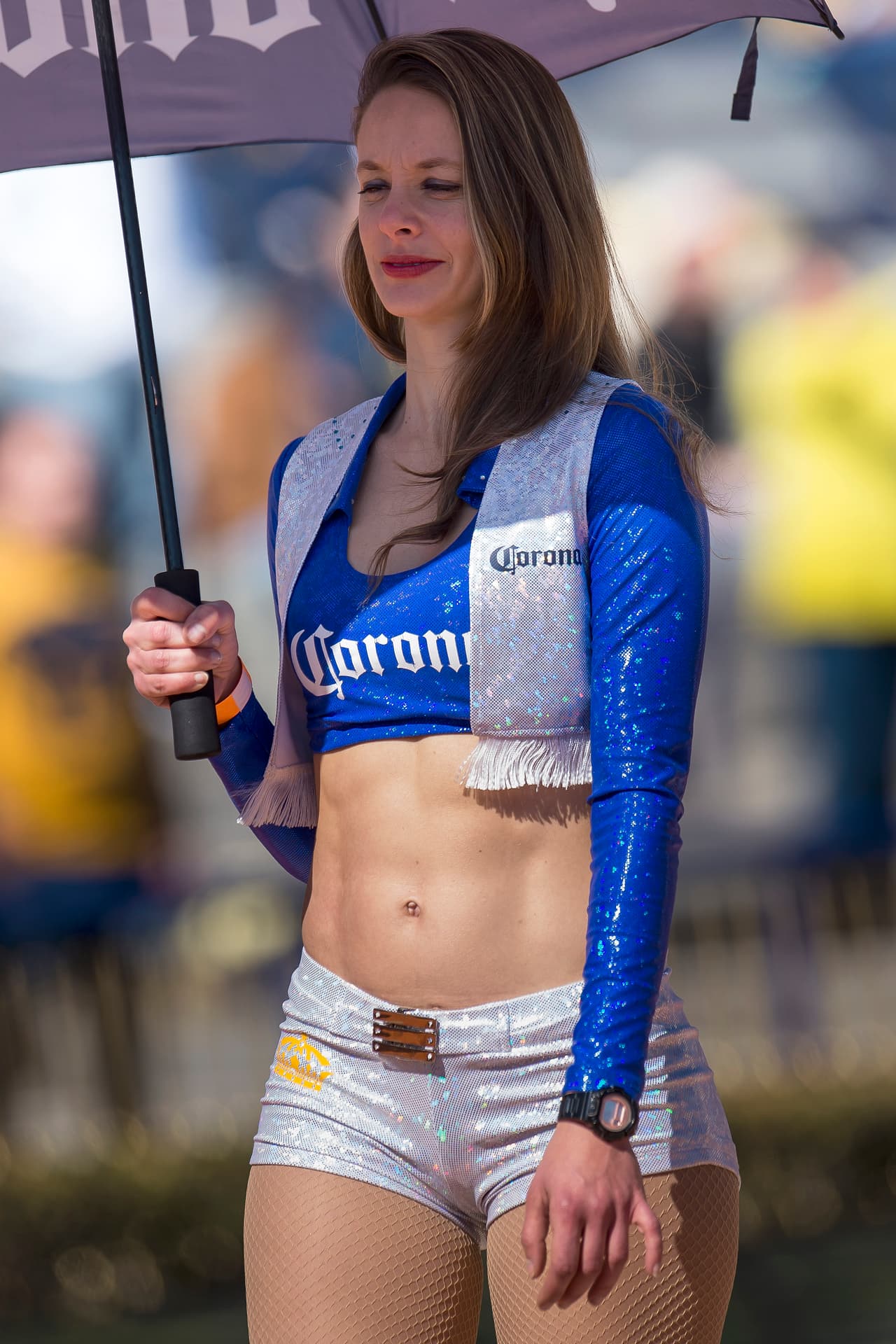 La belleza de las porristas en la fecha 2