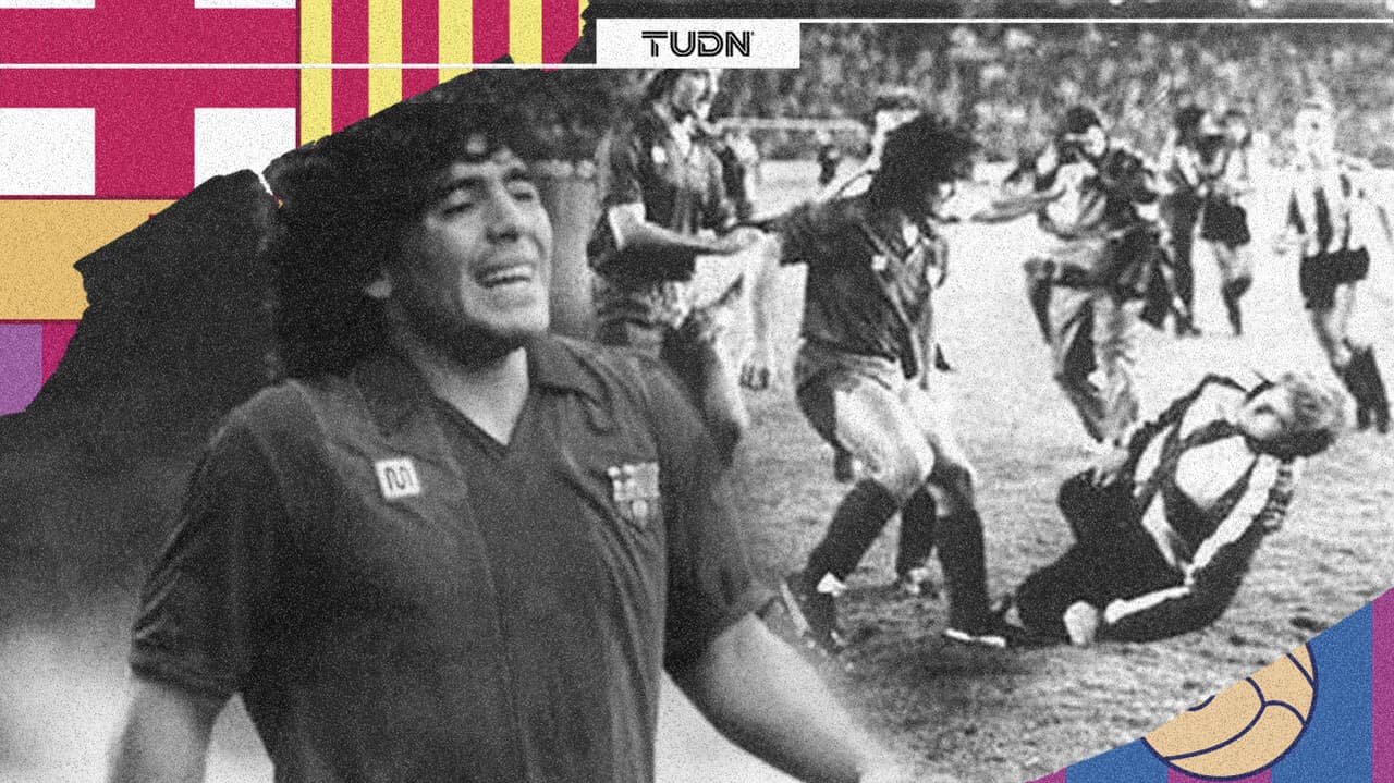 La batalla del Bernabéu que despidió a Maradona del Barcelona
