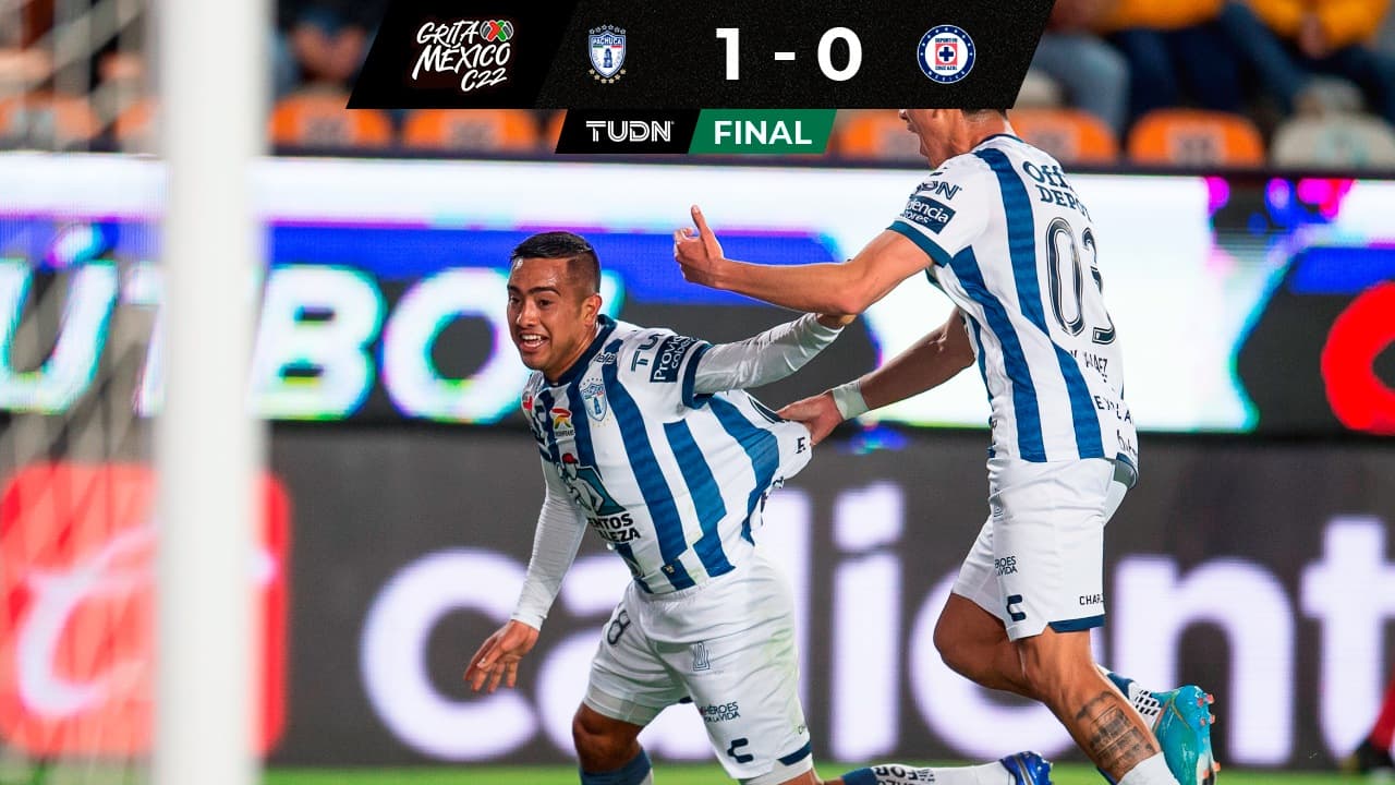 Pachuca conserva el liderato tras vencer a Cruz Azul
