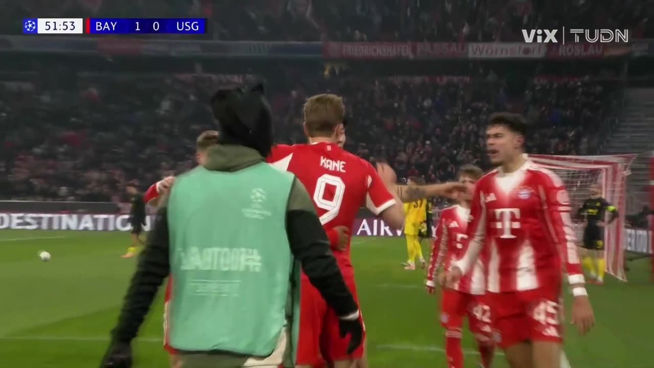 ¡APARECE LA BESTIA! Harry Kane abre el marcador de cabeza