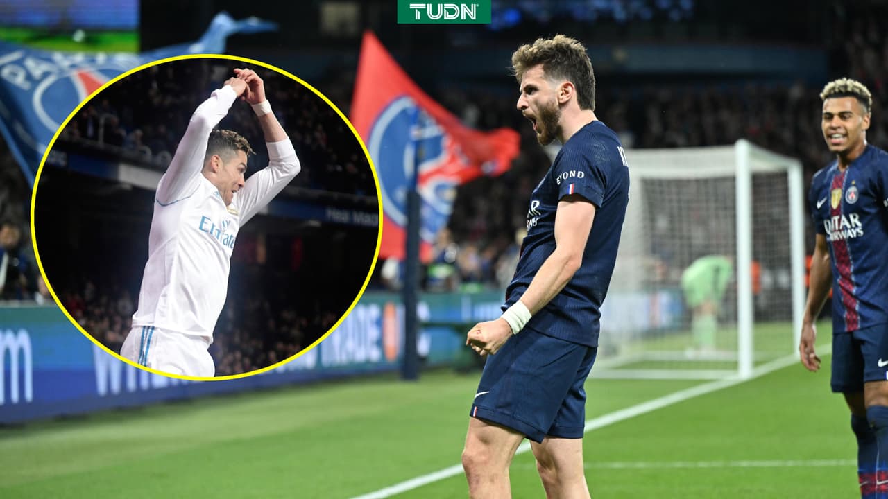 Streamer convence a Kvaratskhelia de celebrar como CR7 ante Barcelona