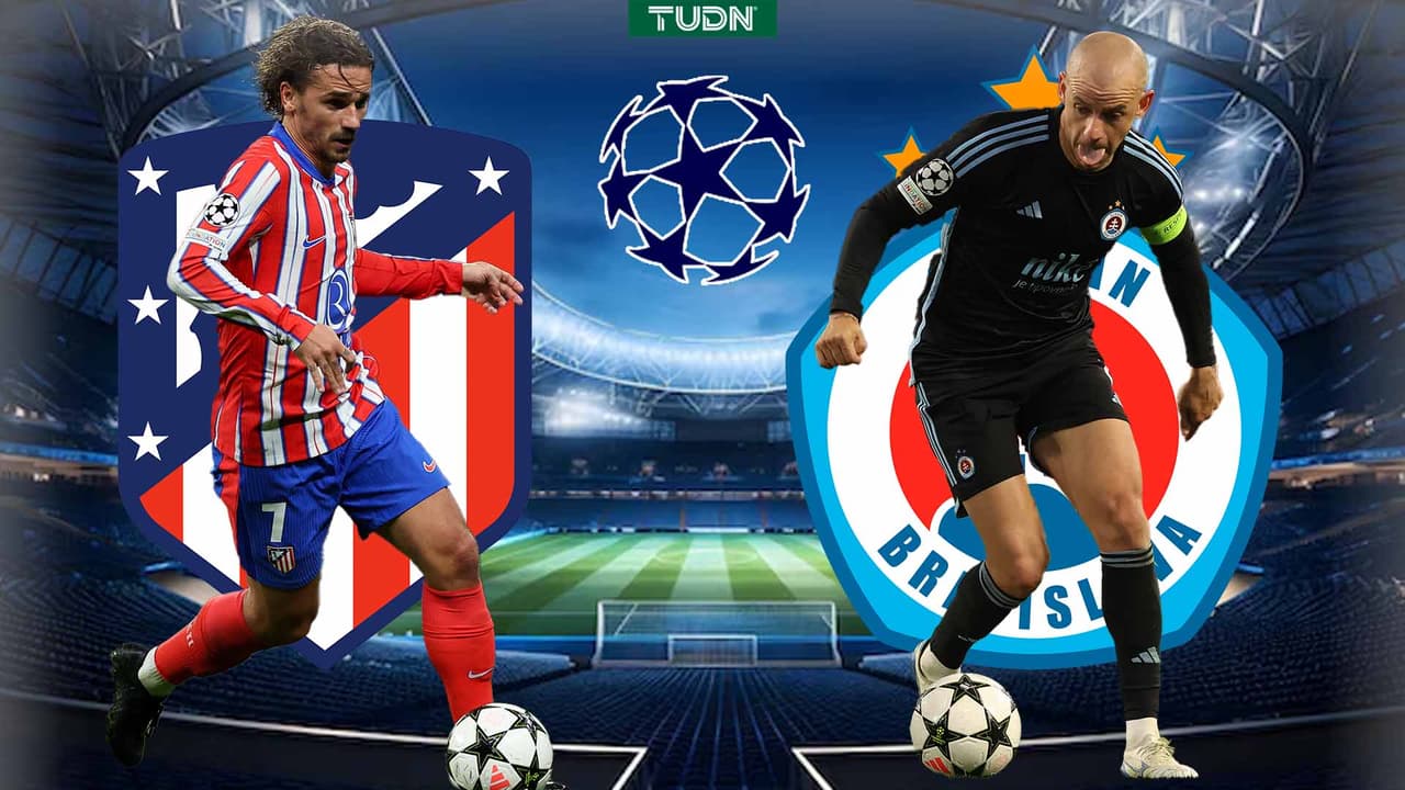 Horario y dónde ver Atlético de Madrid vs. Slovan Bratislava de UEFA Champions League