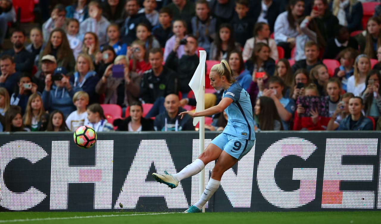 Logró jugar la UEFA Womens Champions League y marcó su primer gol en este torneo ante el Brøndby.