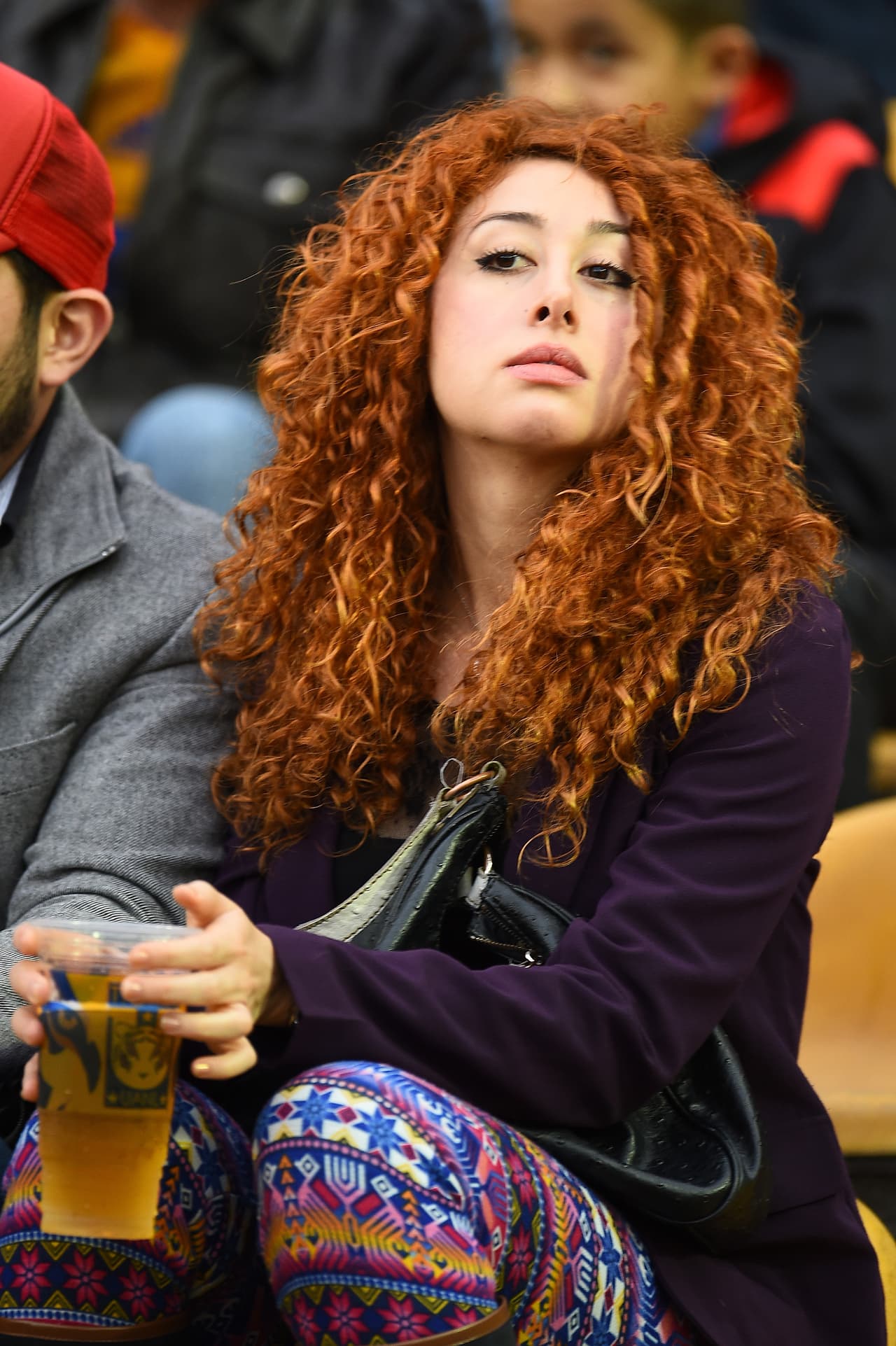 El colorido de la afición en la Jornada 8