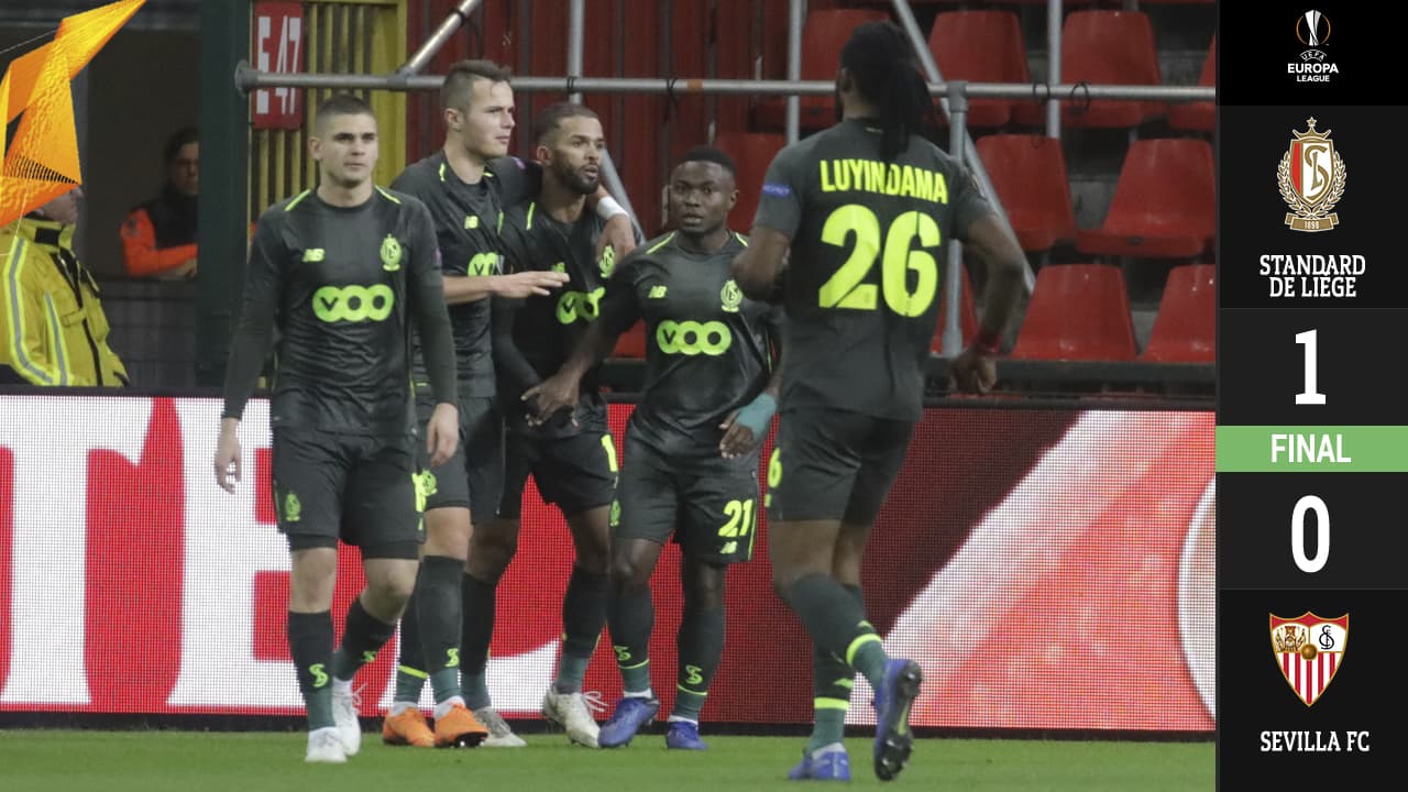 Auténtico oxígeno: Standard Lieja ganó y sueña con calificar