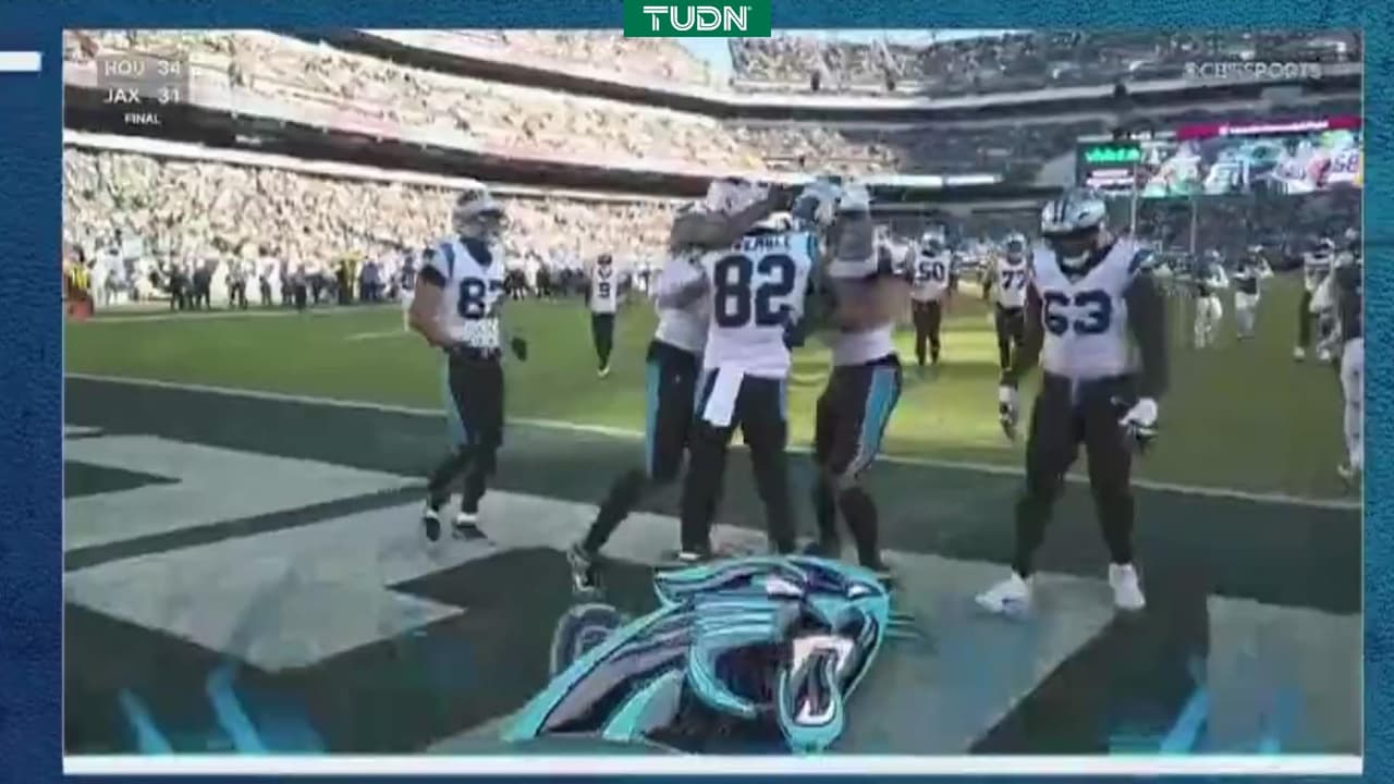 ¡Un touchdown más que recibe Philadelphia ante Carolina!