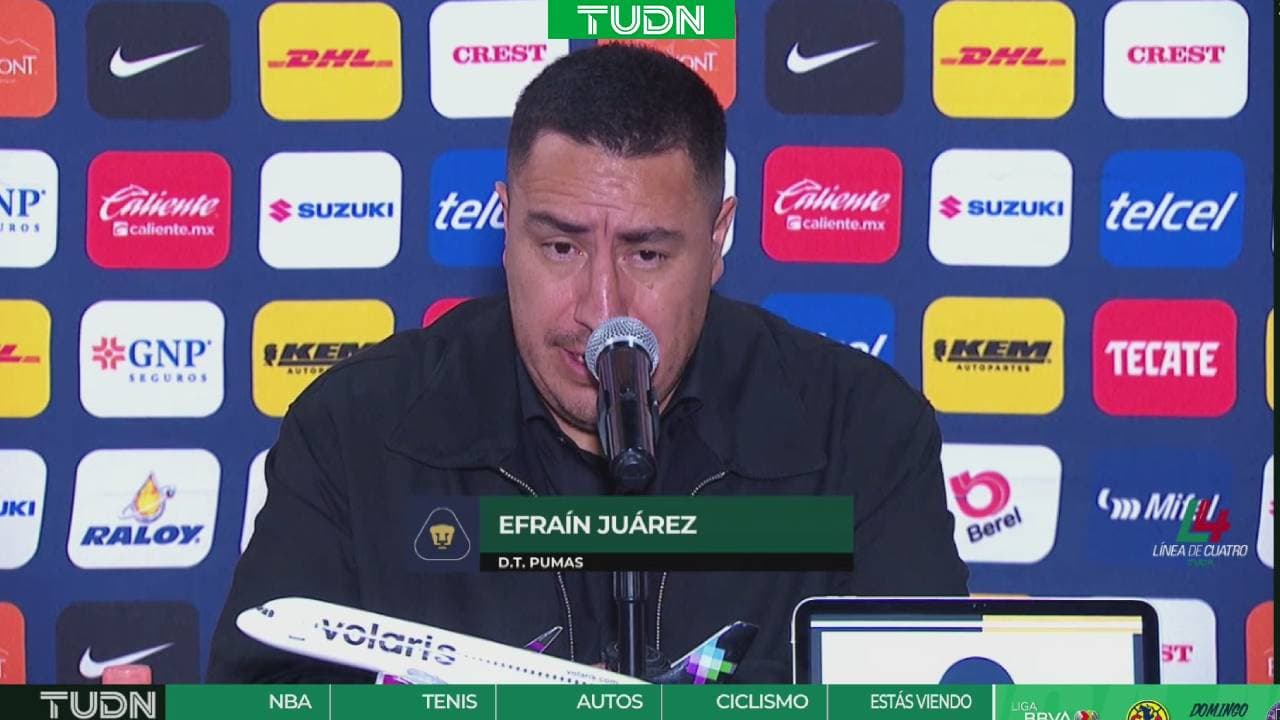 Efraín Juárez explica el porqué celebró así al final del partido