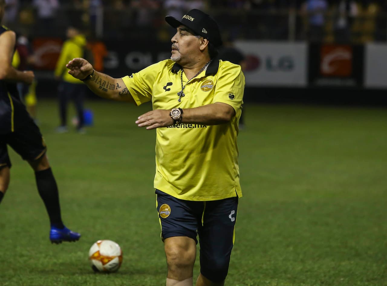Diego Armando Maradona, tras asegurar su pase a la Liguilla: "Culiacán se lo merece"
