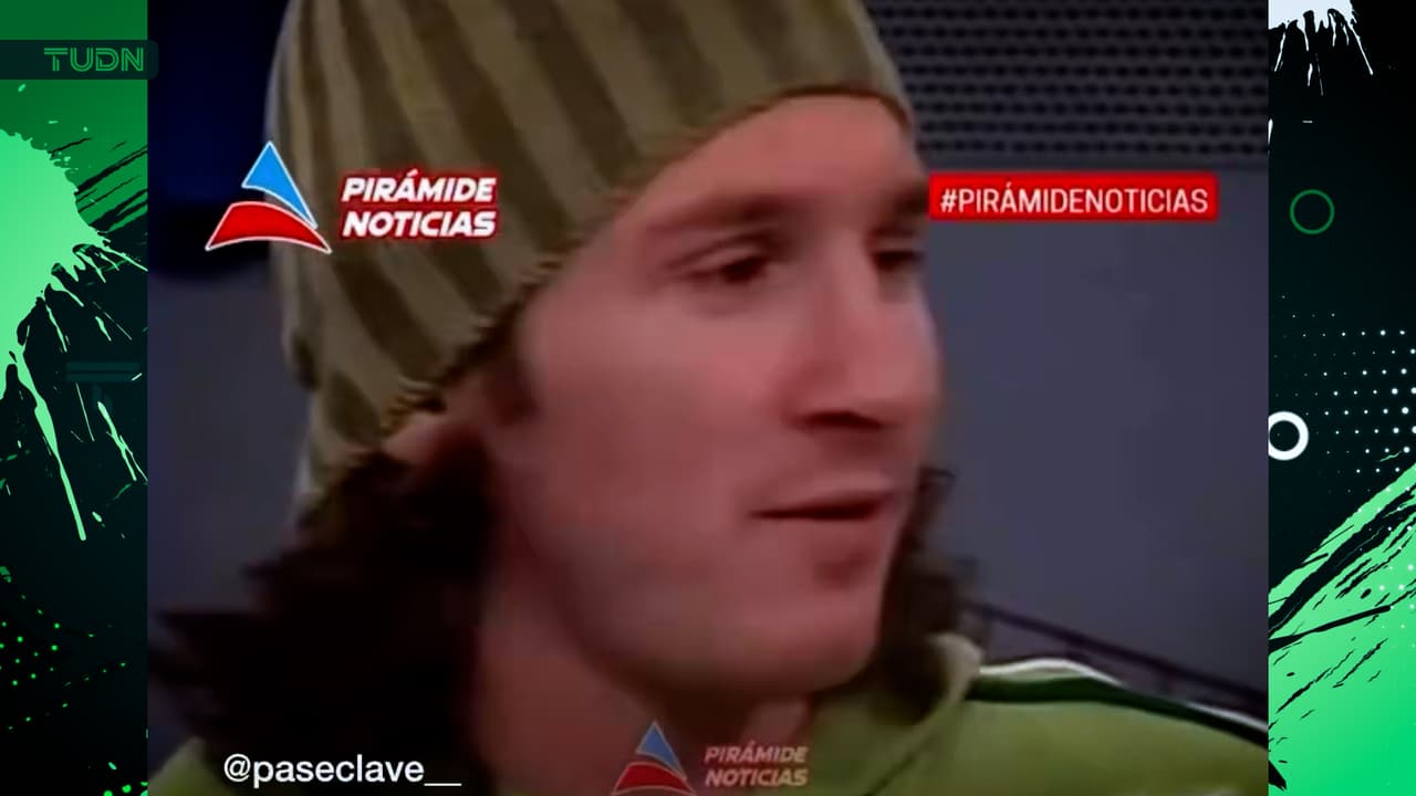 Lionel Messi lloró en su juventud tras lindas palabras de su papá desde Argentina