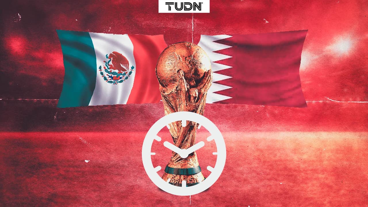 México y Catar tienen una diferencia de horarios de 9 horas de cara a la Copa del Mundo de la FIFA.