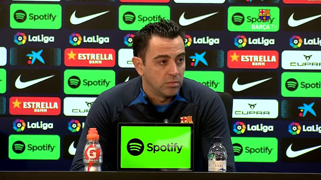 Xavi no descarta al Real Madrid de ganar LaLiga: "Nos costará mucho pelear"