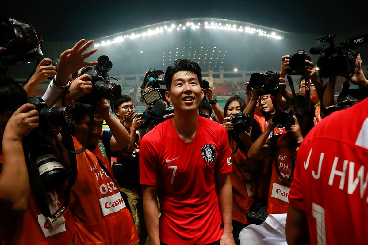 Son Heung-min fue contratado por el Tottenham Hotspur en agosto de 2015 por cinco años y 35 millones de dólares.